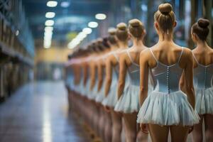 Ballerinas at the repetition photo