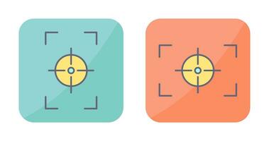 focus vertical and focus horizontal Icon vector