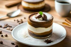 the best chocolate mousse desserts. AI-Generated photo