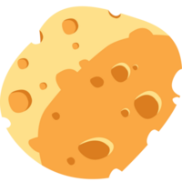 FREE flat Illustration Cheese png
