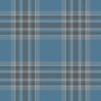 Plaid seamless pattern. Check fabric texture. Vector textile print.