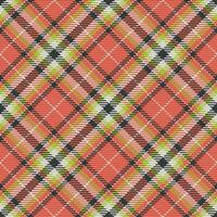 Seamless pattern of scottish tartan plaid. Repeatable background with check fabric texture. Vector backdrop striped textile print.