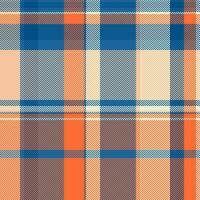 Plaid tartan pattern of vector check background with a fabric texture textile seamless.