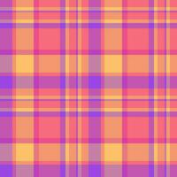 Texture tartan vector of plaid seamless fabric with a textile pattern background check.