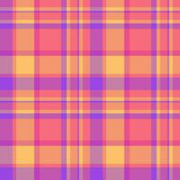 Texture tartan vector of plaid seamless fabric with a textile pattern background check.