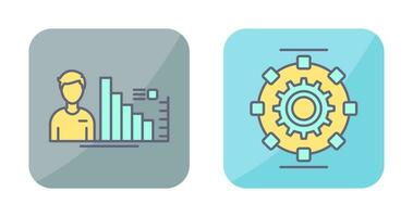 Consulting and Automated  Icon vector