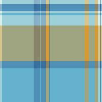 Plaid tartan texture of textile seamless check with a background pattern fabric vector. vector