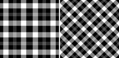 Textile seamless texture of fabric check vector with a background plaid pattern tartan.