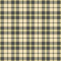 Plaid check texture of tartan fabric seamless with a vector pattern background textile.