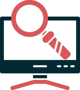 Computer Vector Icon