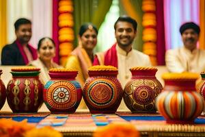 indian wedding decor ideas. AI-Generated photo
