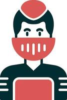 Cyborg Vector Icon