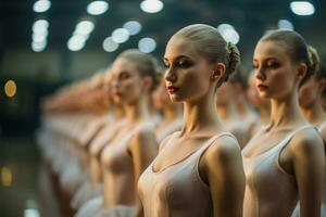 Ballerinas at the repetition photo