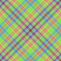 Textile background seamless of tartan check plaid with a vector pattern fabric texture.