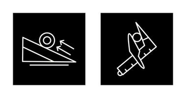 Force and Caliper Icon vector