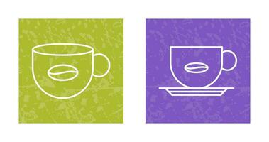 Coffee and coffee Mug  Icon vector