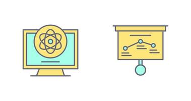 ATom and Strategy Icon vector