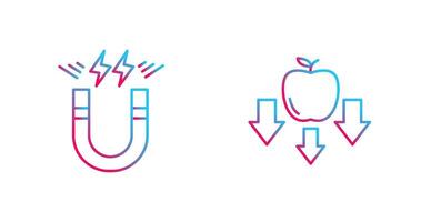 Energy and Gravity Icon vector