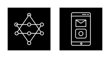 Networks and Mobile Applications Icon vector