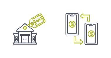 Rental and Transaction Icon vector