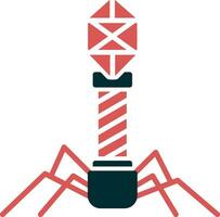 Bacteriophage Vector Icon