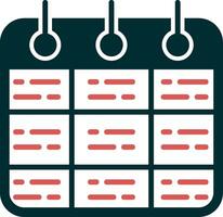 Timetable Vector Icon