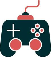 icono de vector de controlador de juego