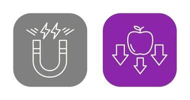 Energy and Gravity Icon vector