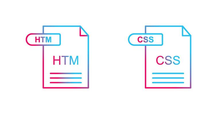 HTM and CSS Icon
