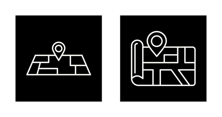 Map and Map Icon