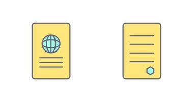 global report and reports Icon vector