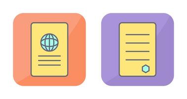 global report and reports Icon vector