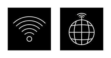 Signal on User and global Signals Icon vector