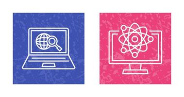 Explore and Science Icon vector