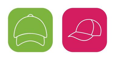 Cap and Hat Icon vector