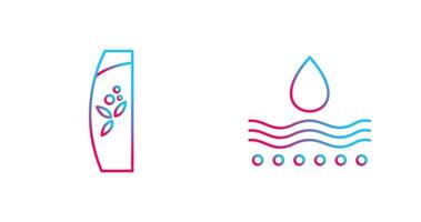 Natural and Moisture Icon vector
