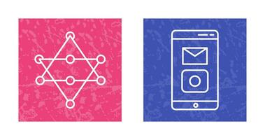 Networks and Mobile Applications Icon vector