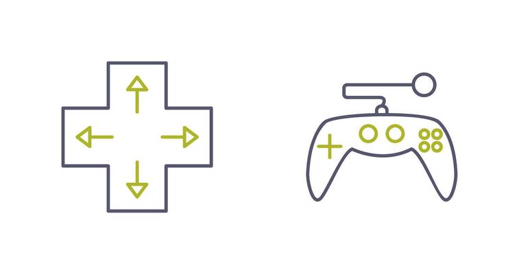 Direction Key and Gaming Control Icon