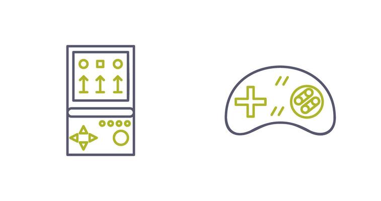 Brick Game and Gamng Control Icon
