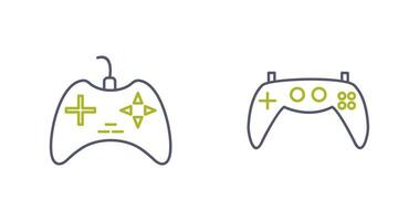 Gaming Console and Gaming Console Icon vector