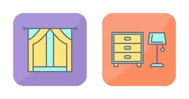 Window and Drawers Icon vector