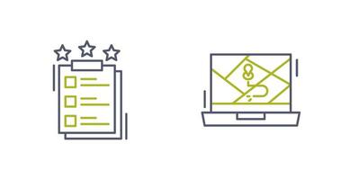 Project Features and Google Map Icon vector