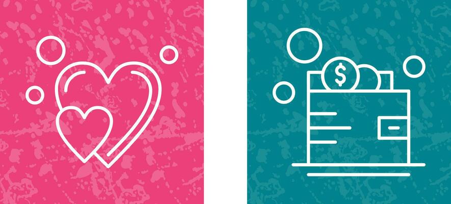 Heart and Wallet Icon