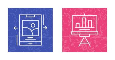 Swipe and Finance Icon vector