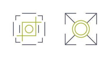 crop and expand Icon vector
