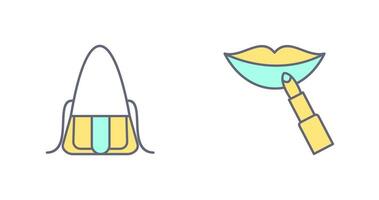 Bag and Beauty Icon vector