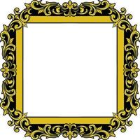 Ornament Border Frame Simple Vintage vector