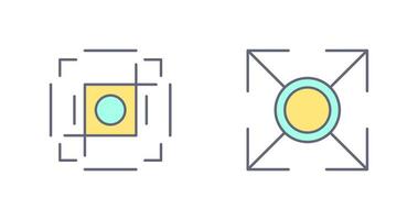 crop and expand Icon vector