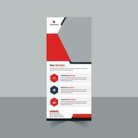 Corporate Roll Up Banner 2023 vector