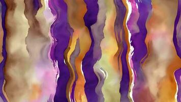 abstrait liquide ondulé aquarelle arrière-plan, génératif ai video